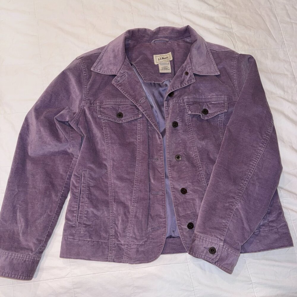 LL Bean Purple Jacket